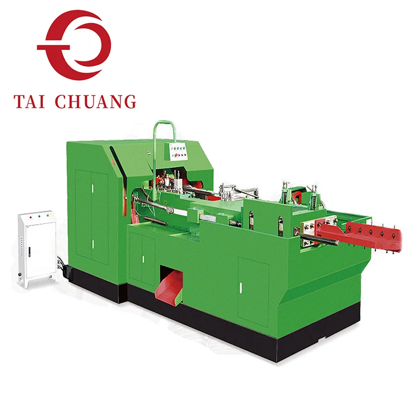 Крупногабаритная машина холодной высадки с 1 матрицей и 2 выдувами с длинным ходом