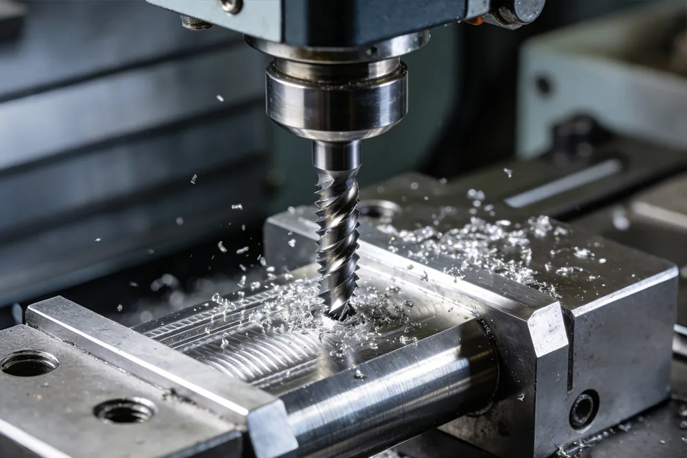 Меры предосторожности при нарезании резьбы в глубоких отверстиях.